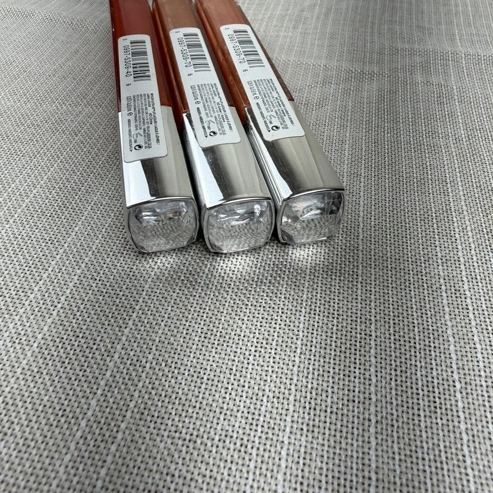 Revlon Ultra HD Lip Lacquer 0.20 Fl Oz Lot 3 Gloss 555 Amber 550 Citrine Shimmer